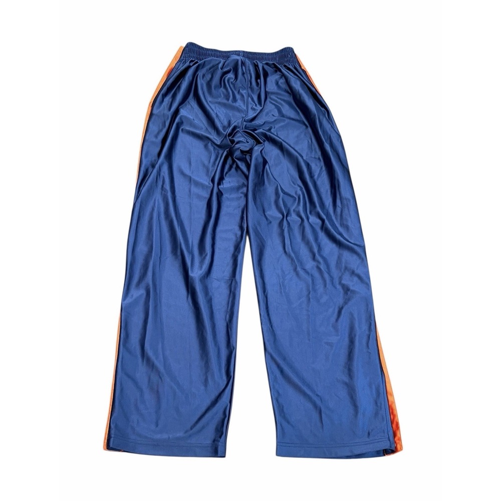 Vintage Nike Mens Dazzle Pants Tearaway Breakaway Snap Basketball Blue Orange M - Picture 4 of 6